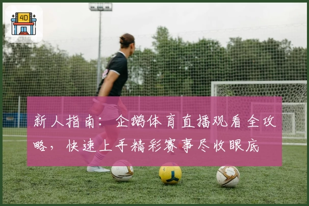 新人指南:企鹅体育直播观看全攻略,快速上手精彩赛事尽收眼底